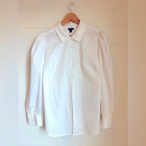 TORRID Button Down Puff Sleeve Blouse